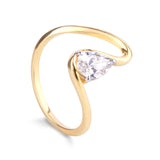 Infinite Road Pear Diamond Ring