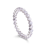 Round Diamond Tennis Band