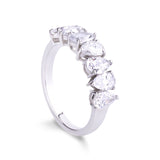Tear Drop Wedding Band