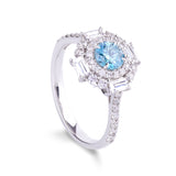 Blue Love Ring