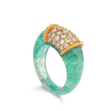 Green Stone Ring