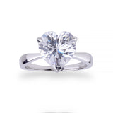 5 ct Heart Diamond Ring