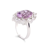 Amethyst Love Ring