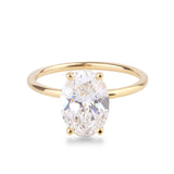 Oval Solitair Ring