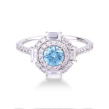 Blue Love Ring