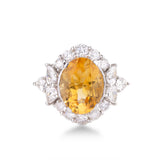 Topaz Love Ring