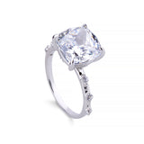 5ct Cushion Solitaire diamond Ring