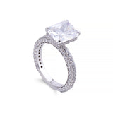 Radiant Solitaire Diamond ring
