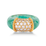 Green Stone Ring