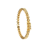 Flourish Set Diamond Bangle