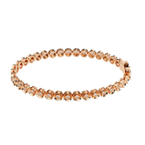 Flourish Set Diamond Bangle