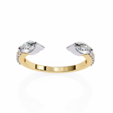 Marquise And Round Ring