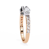 Marquise And Round Ring