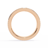Luxe Geometric T Pave Band