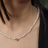 1.00 Ct Heart Bezel White Necklace / Bracelet