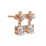 Baguette Dangler Earrings