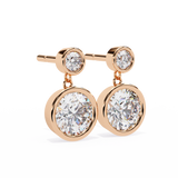 Round Bezel Danglers