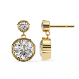 Round Bezel Danglers