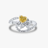 Yellow Heart Ring