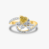 Yellow Heart Ring