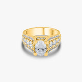 Oval 1.25 Solitaire Ring