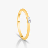 Solo Baguette Ring