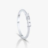 Triple Baguette Spark Ring