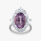 Amethyst Love Ring