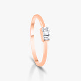 Bold Baguette Bar Ring