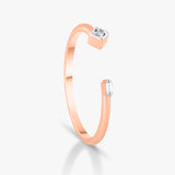 Geo Duo Open Ring