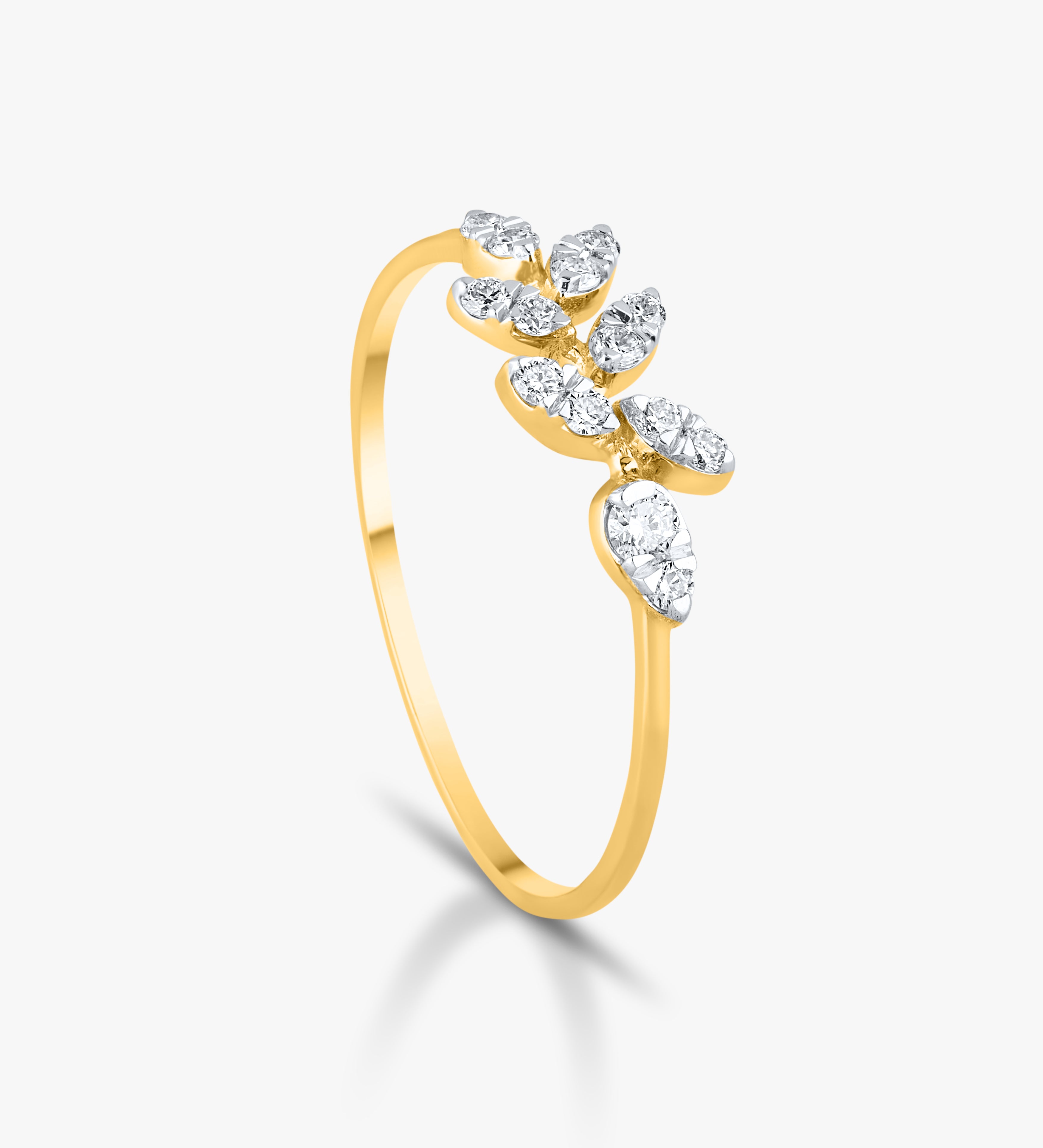  Nature's Bloom Gold Ring
