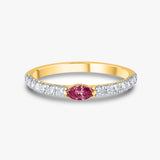 Pink Marquise Ring