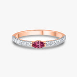 Pink Marquise Ring
