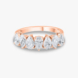 Tear Drop Wedding Band