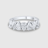 Tear Drop Wedding Band