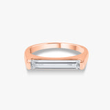 Elongated Baguette Ring 2.0