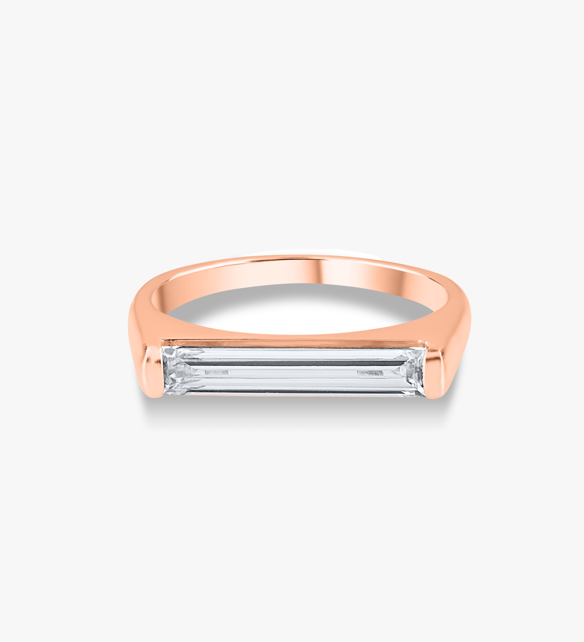 Elongated Baguette Ring 2.0