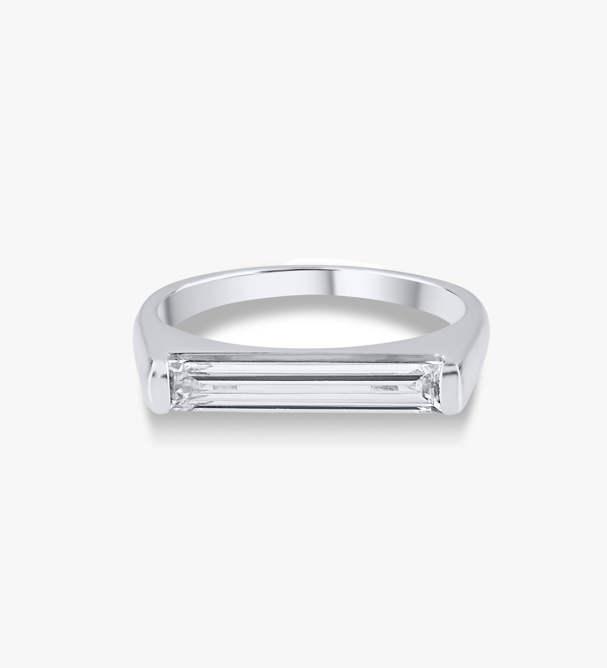 Elongated Baguette Ring 2.0
