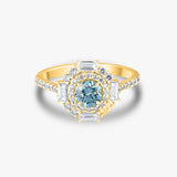 Blue Love Ring