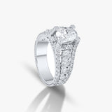 Oval 1.25 Solitaire Ring