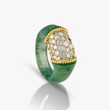 Green Stone Ring