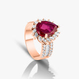 Ruby Love Ring