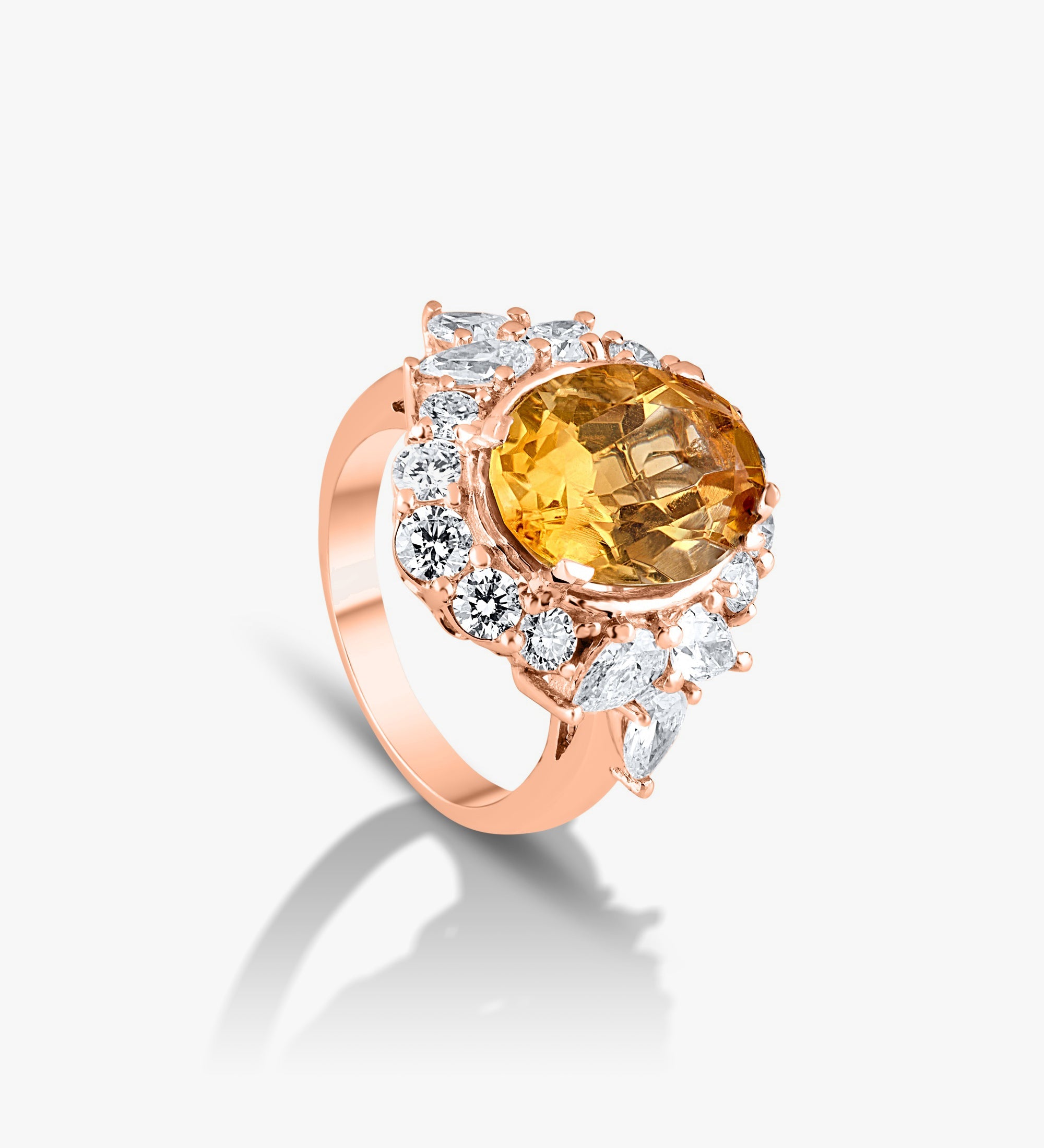 Topaz Love Ring