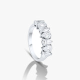 Tear Drop Wedding Band