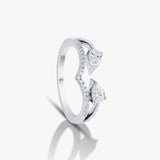 Pear Curve Ring