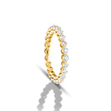 Round Diamond Tennis Band