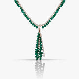 Classic Long Tennis Necklace