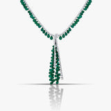 Classic Long Tennis Necklace