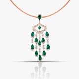 Green Emerald Pendant