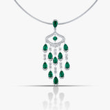 Green Emerald Pendant